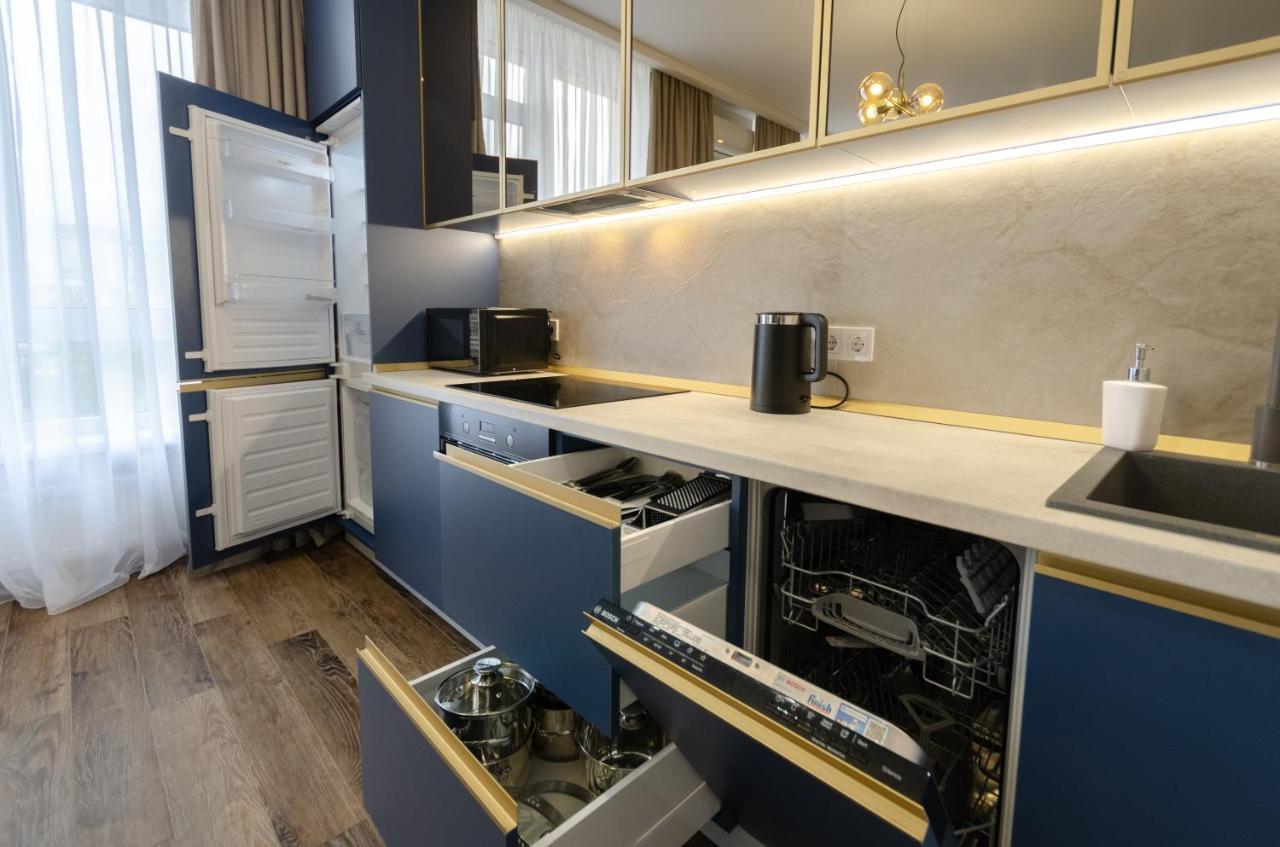 Petrovdom Ж38 In Luxury Apartments At 68 Zhylyanska Street,38 Perlyna Kiev Exteriör bild