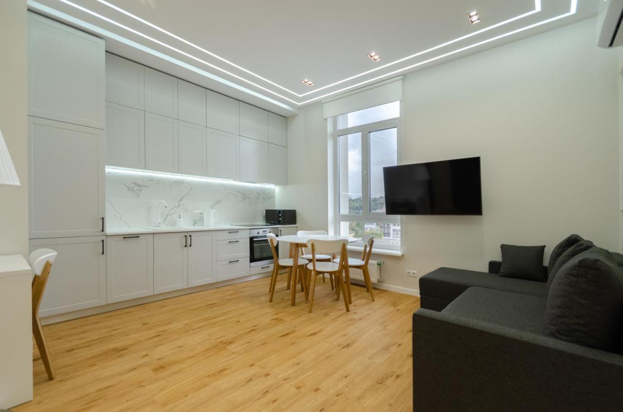 Petrovdom Ж38 In Luxury Apartments At 68 Zhylyanska Street,38 Perlyna Kiev Exteriör bild